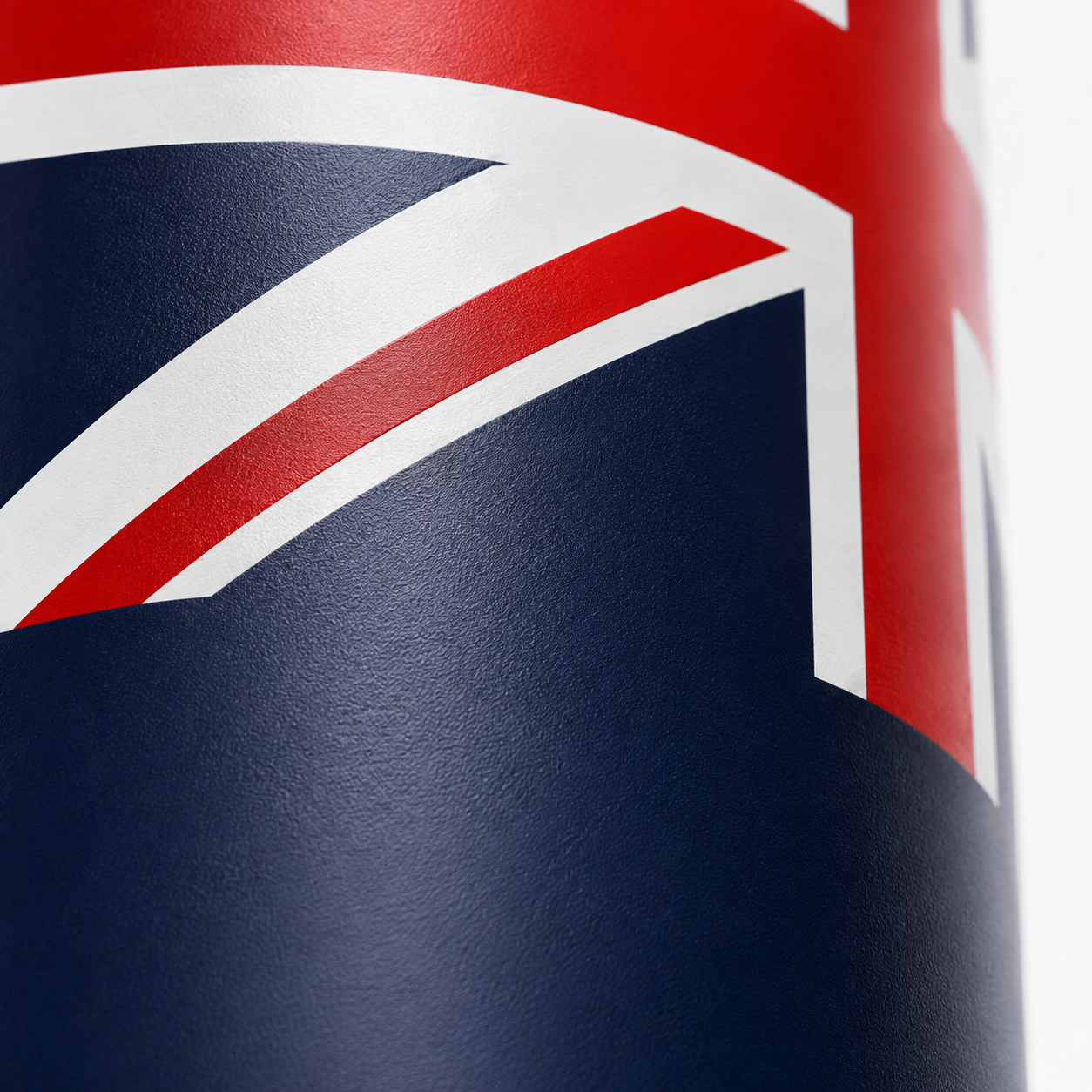 Close-up of the matte full-print finish